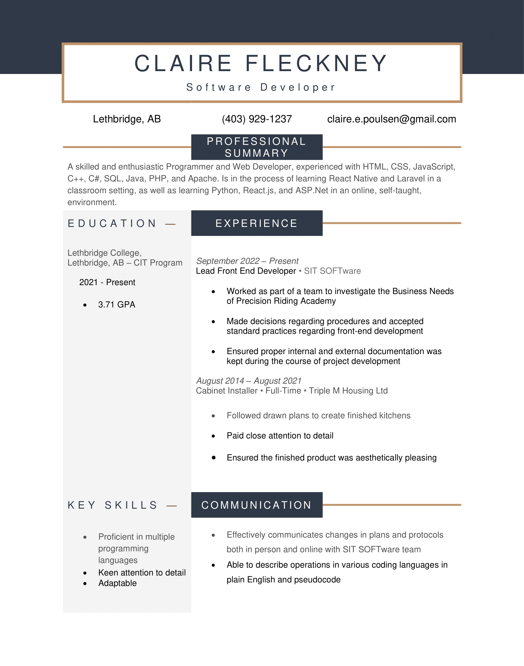 Resume Image