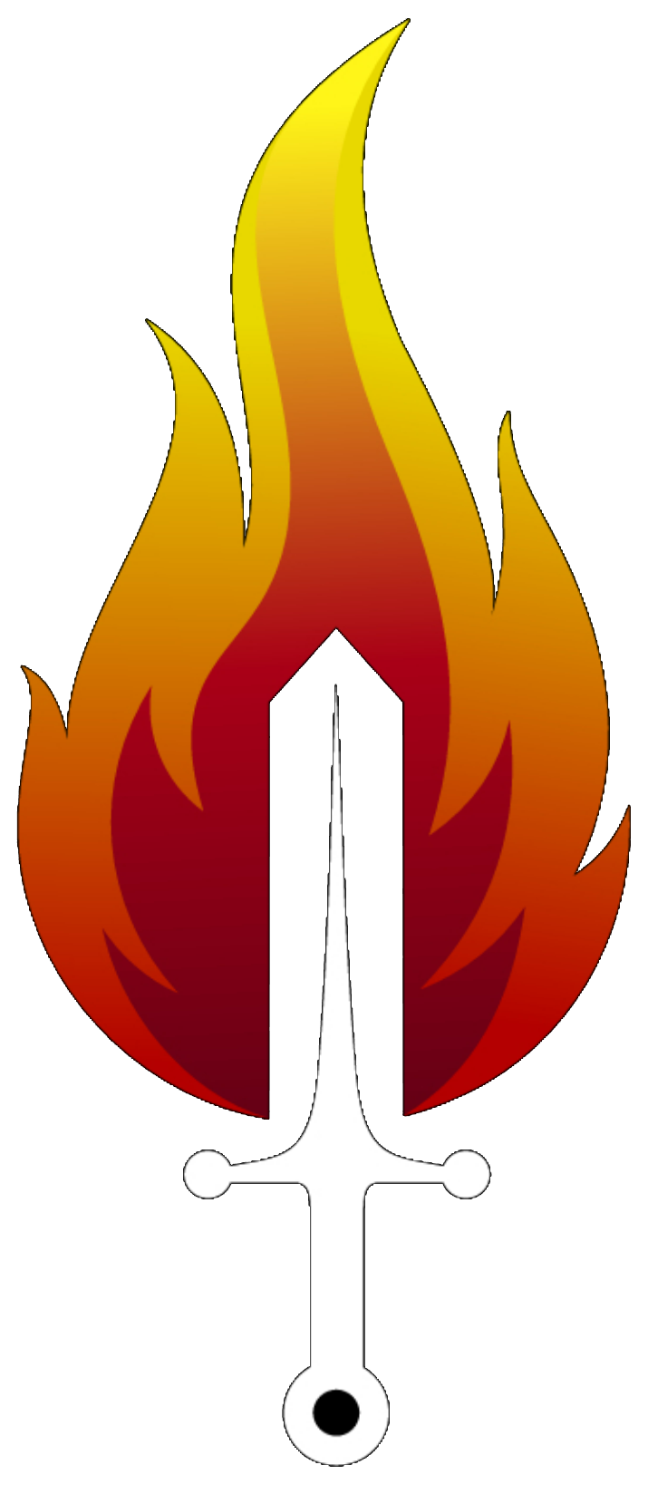 Logo - Flaming Sword